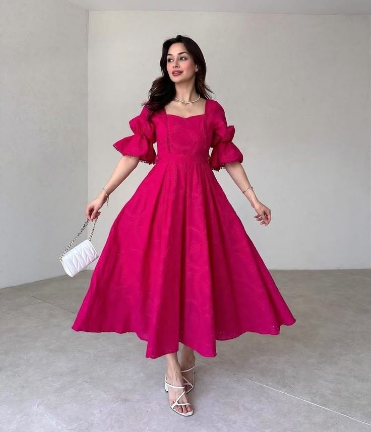 ELEGENT LONG FROCKS FOR WOMEN- COMFORTABLE MAXI STYLE - Image 2