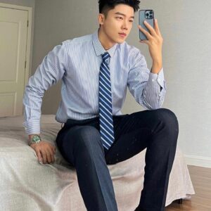 MEN'S STRIPED FORMAL SHIRTS- CLASSIC BUSINESS WEAR