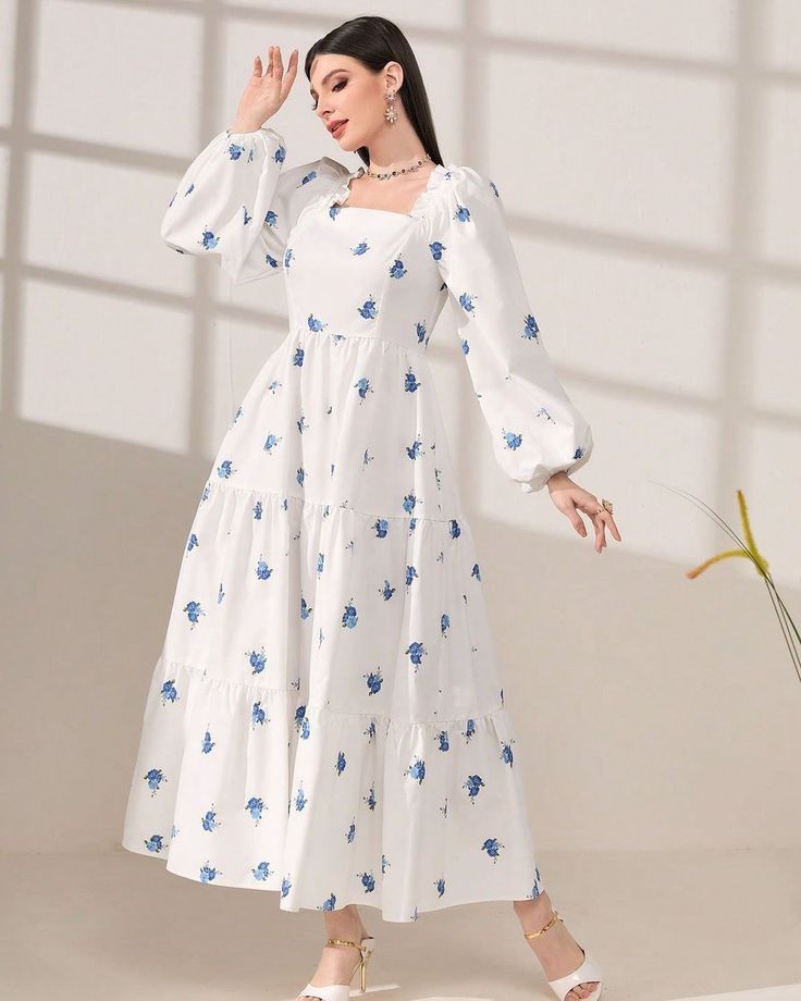 ELEGENT LONG FROCKS FOR WOMEN- COMFORTABLE MAXI STYLE - Image 5